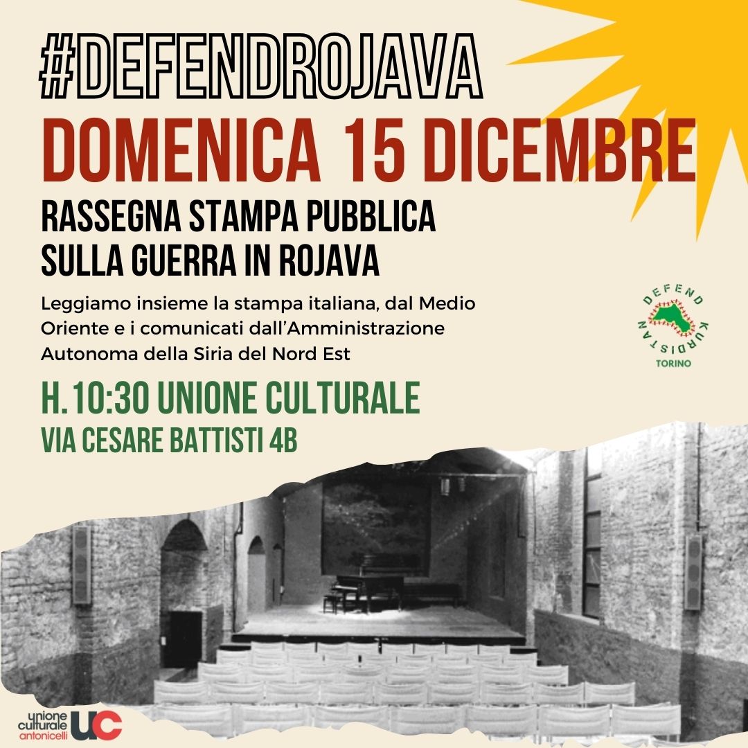 defend rojava unione culturale